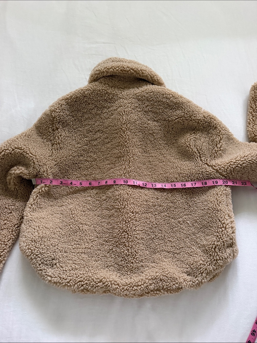 Zara Tan Teddy Toggle Jacket - Picture 6 of 6